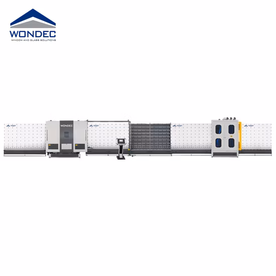 Automatic 2800mm Vertical Online Gas Filling Vacuum Insulating Double Glazing Glass Production Line Machine