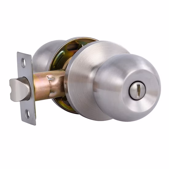 Zamak Material Nice Touching Washroom Privacy Door Lock for UPVC Door