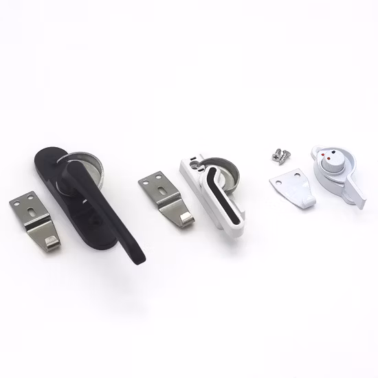 Safety Aluminum Alloy UPVC Half Moon Sliding Window Crescent Locks