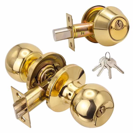 Zamak Material Nice Touching Washroom Privacy Door Lock for UPVC Door