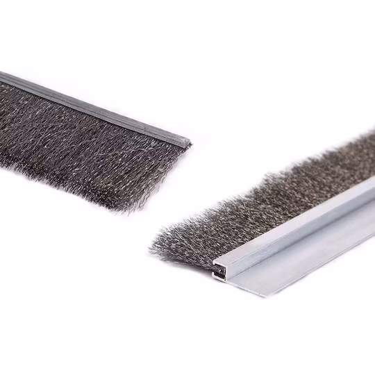 PP Brush Sealing Strips Wool Pile Self Adhesive Seals Weather Pile Brush
