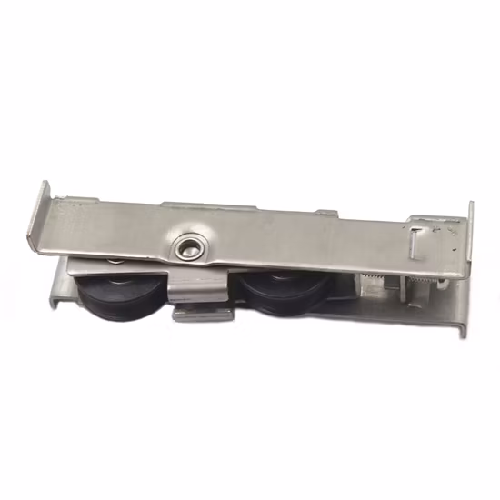 Stainless Steel SS304 Sheel Bracket Sliding Roller Adjustable Wheel for UPVC Door and Window