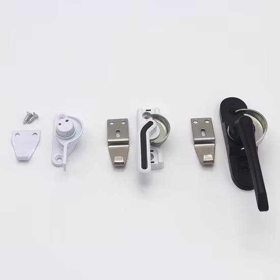 Safety Aluminum Alloy UPVC Half Moon Sliding Window Crescent Locks