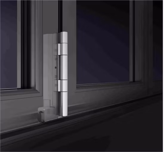Aluminum Alloy Casement Window Hinge Hardware Sliding Folding Door Fittings Accessories