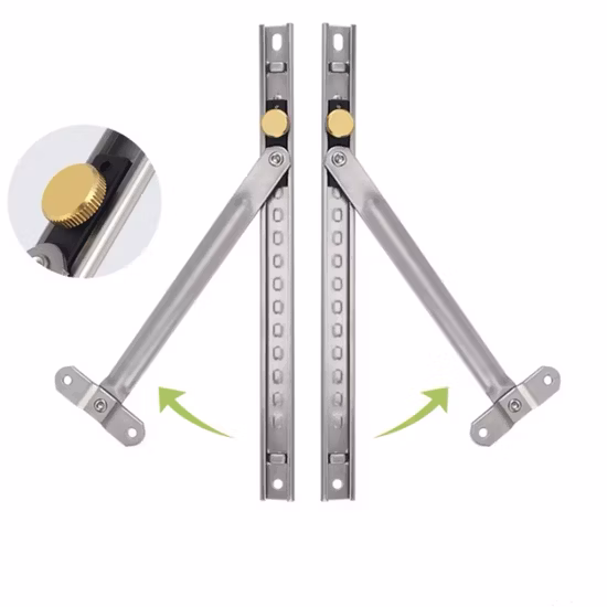Nisen Fs/18-201-10*2.0 UPVC Window Door Hinge Stainless Steel 201 Material Bracing Friction Hinge