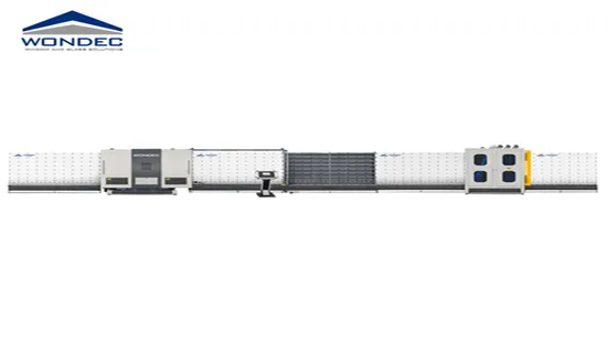 Automatic 2800mm Vertical Online Gas Filling Vacuum Insulating Double Glazing Glass Production Line Machine