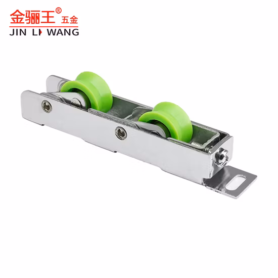 Sliding UPVC Window Roller with Stainless Steel Supporter and Nylon Wheel Pulley Door and Window Accessories Hardware Manufacturer Over 15 Years